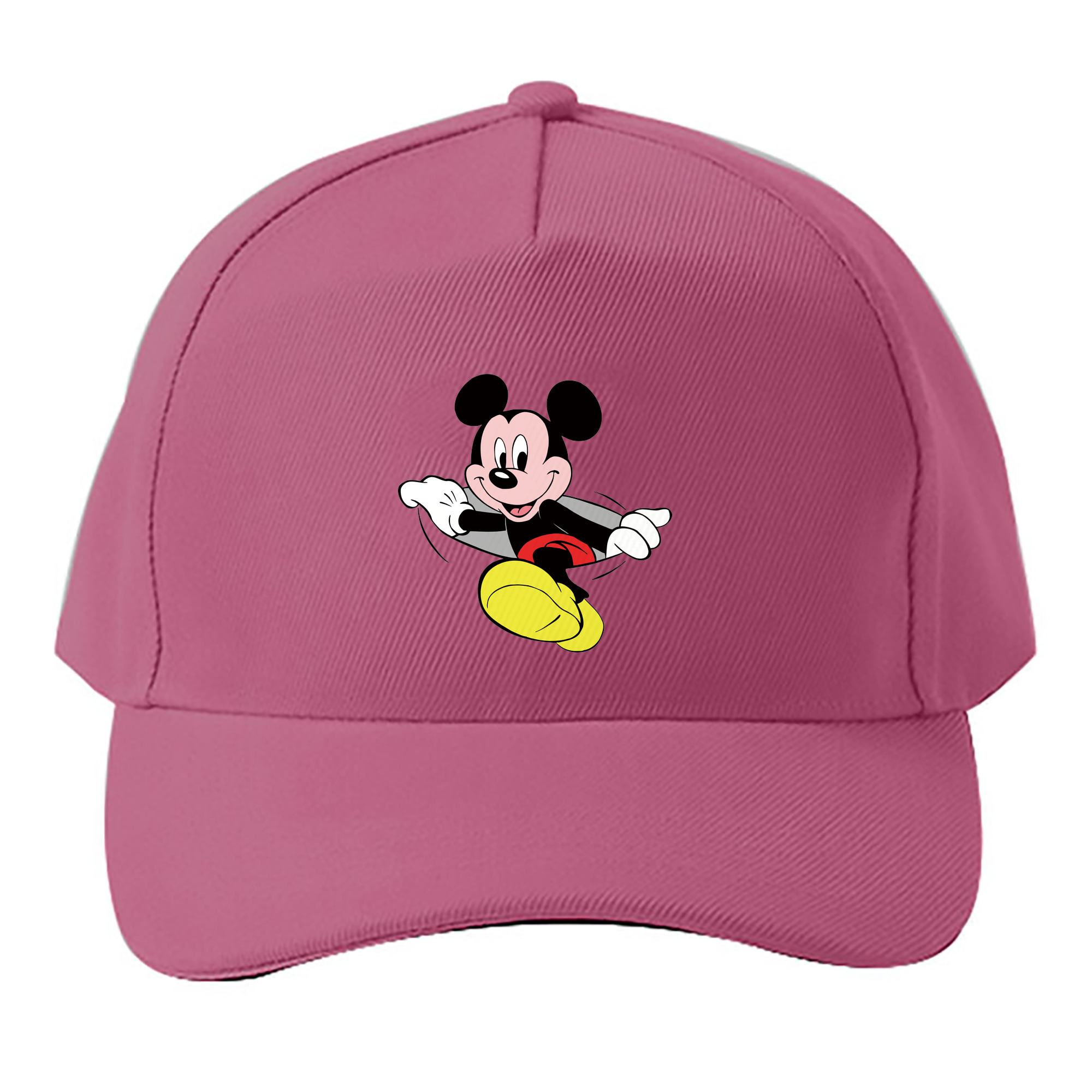 （画像用） ミッキーマウス Mickey Mouse ベースボールキャップ 綿100％ 男女兼用 帽子 スポーツ